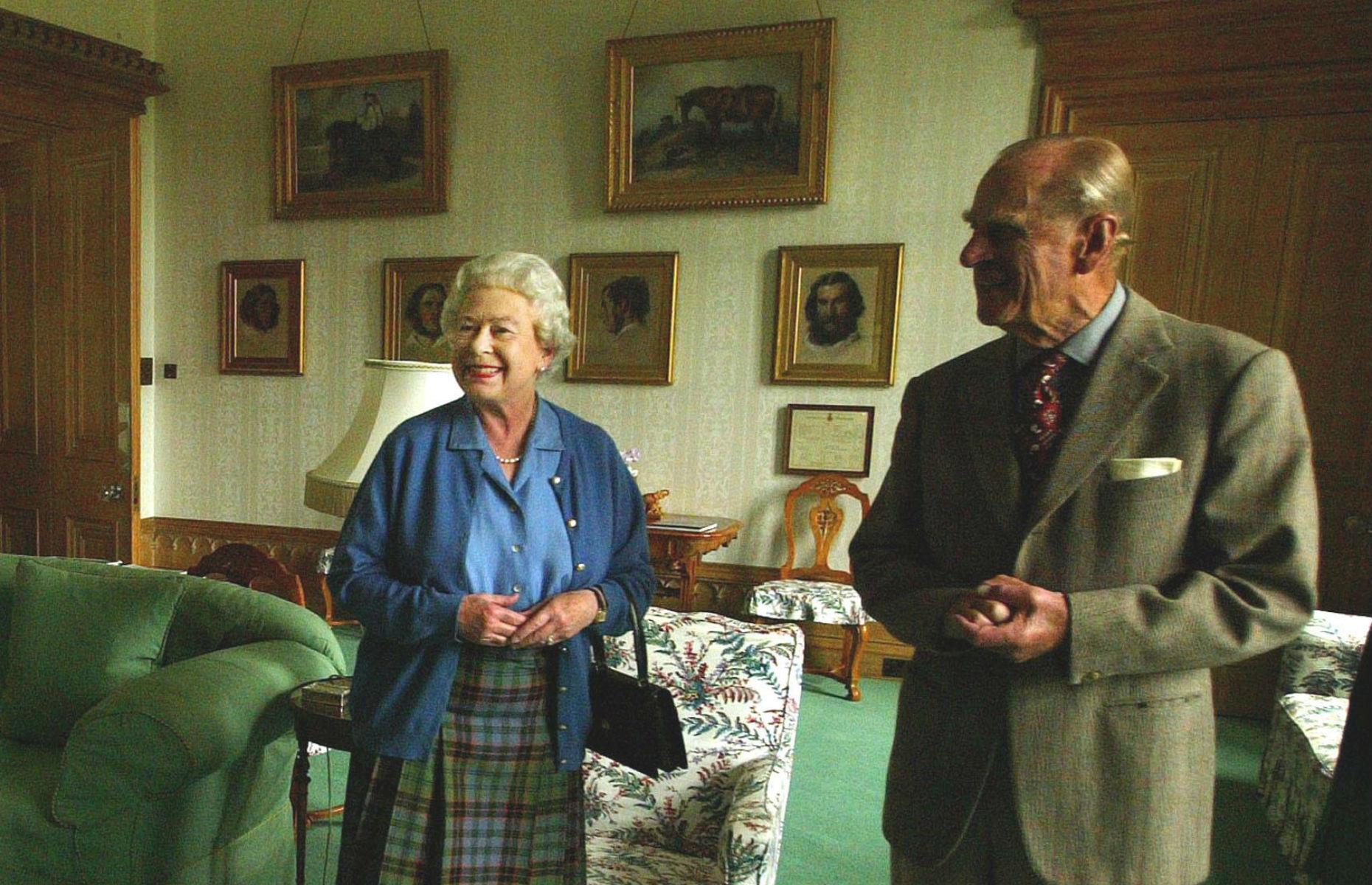 Balmoral von innen: der Salon